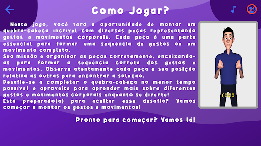 Montando os Gestos Screen 2
