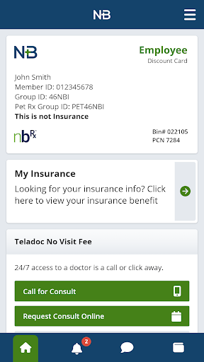 Android application New Benefits screenshort
