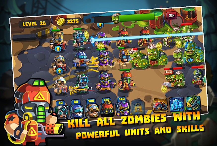 Zombie Rising: Dead Frontier 2 APK + Mod (Unlimited money) untuk android