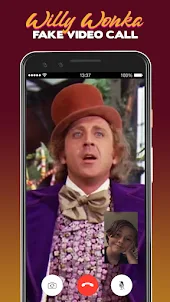 Willy Wonka Fake Video Call