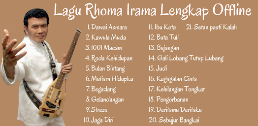 Lagu Dangdut H Rhoma Irama Lengkap Offline