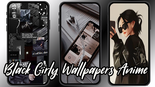 Black Girly Wallpapers Anime