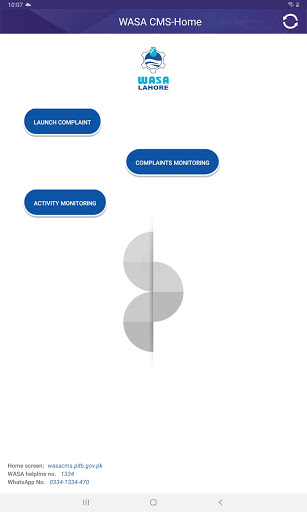 Android application WASA CMS screenshort