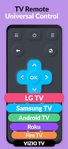 Remote + LG, Roku, Fire TV Unknown
