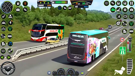 Offroad Bus Sim Driving Game