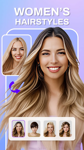 HairApp - AI HairStyle Changer Screenshot 1 - AppWisp.com