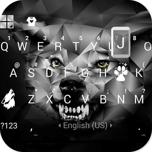 Polygon Wolf Keyboard Theme  Icon