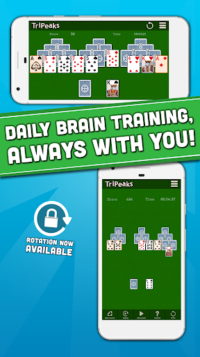 TriPeaks Solitaire Screen 2