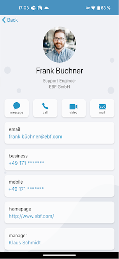 EBF Contacts Screen 2