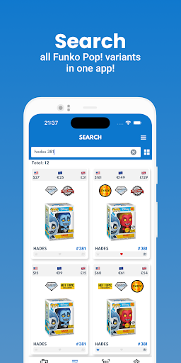 Android application PopGrinder screenshort