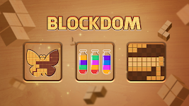 screenshot of Jigsaw Wood Blockdom: Classic 