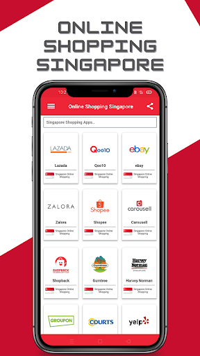 Android application Online Shopping Singapore App screenshort