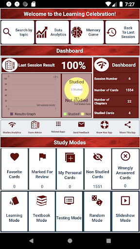Android application Cardiac Surgery Exam Prep screenshort
