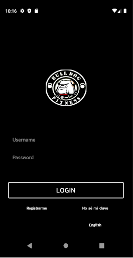 BULLDOG FITNESS Screen 2