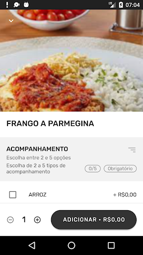 Comidas da Chica Delivery Screen 2