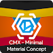 CMX - Minimal Material Concept · KLWP Theme - Androidアプリ