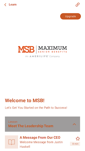 Maximum Senior Benefits Screen 3