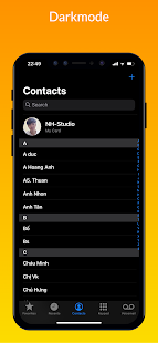 iCall iOS 15 – Captura de tela de chamada do telefone 13
