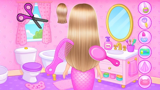 Princess Mermaid At Hair Salon screenshot 16