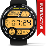 Marine Digital Watch Face icon