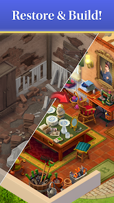 Merge Mansion 24.03.01 APK + Mod (Unlimited money) إلى عن على ذكري المظهر