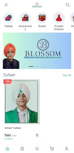 Android application Blossom screenshort