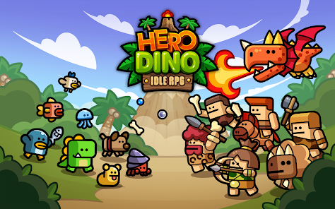 Screenshot 24 Hero Dino: Idle RPG android