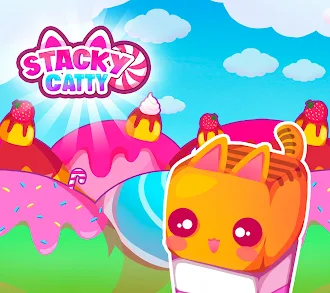 Game screenshot StackyCatty Игра Кошачий рывок mod apk