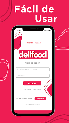 Delifood Screen 2