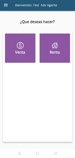 Android application ADV Inmobiliaria screenshort