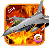F16 Jet Fighter Air Sky Strike icon