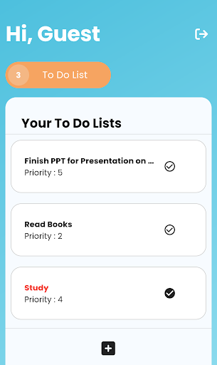 To Do List: ToDoi Screen 3