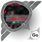 Black Grass GO SMS icon
