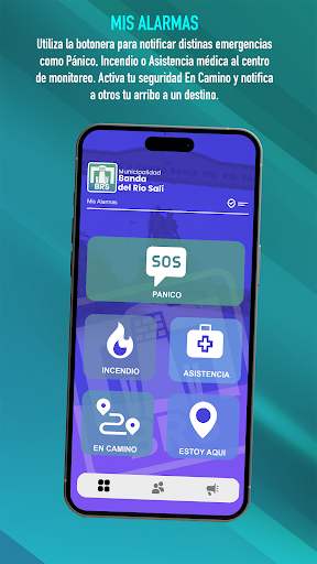 Android application Alerta BRS screenshort