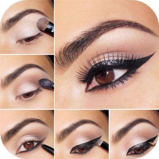 Trendy Eye Makeup Stepwise  Icon