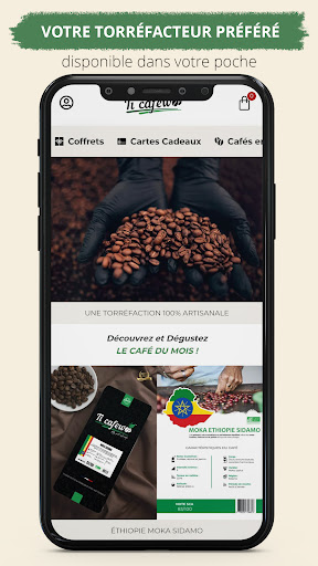 Android application Ti Cafew screenshort