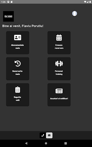 BASE - Barbell Club Screen 3