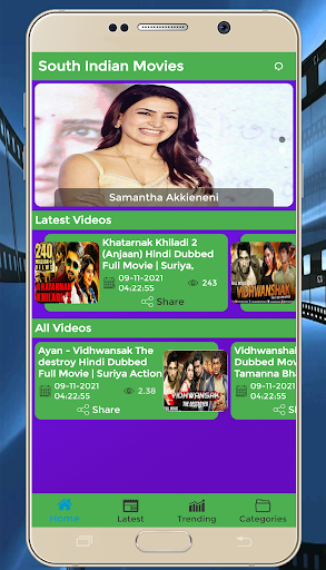 Hindi Dubbed South HD Movies Screen 2