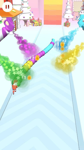 Android application Snow Ball Run 3D screenshort