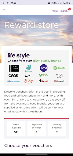 Virgin Atlantic Sky High Club