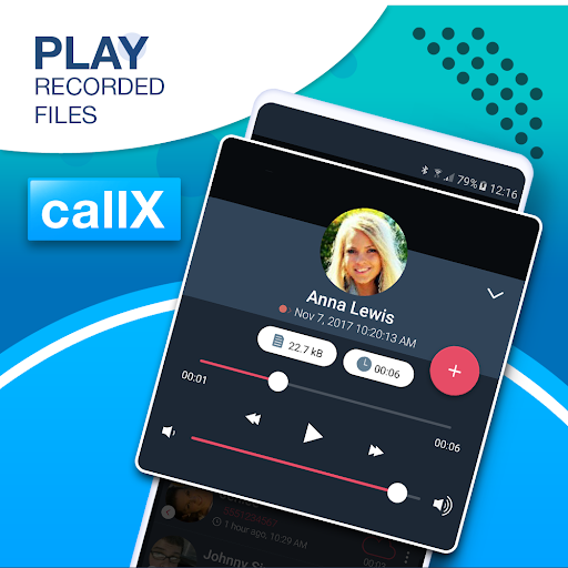 Call Recorder - callX screen 1