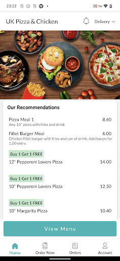 UK Pizza & Chicken Screen 2