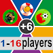 Juegos de 2 3 4 5 6 jugadores - Androidアプリ