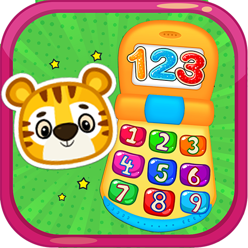 Baby phone learning games A-Z logo