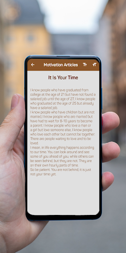 Motivation Articles Screen 2