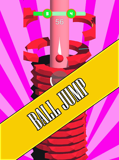 Stack blast ball jump helix 3D