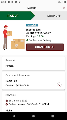 The Village Delivery Screen 3