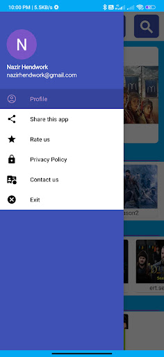 Android application ISLAMIC PLAY screenshort