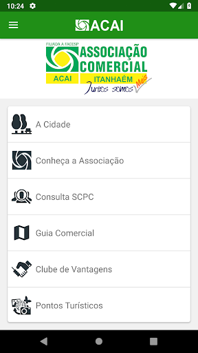 Android application ACAI Itanhaém screenshort