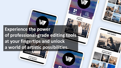 Android application WyKub: Photo Filters & Presets screenshort